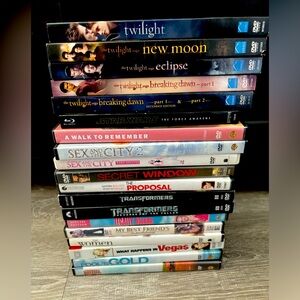 DVD Movies $4 each